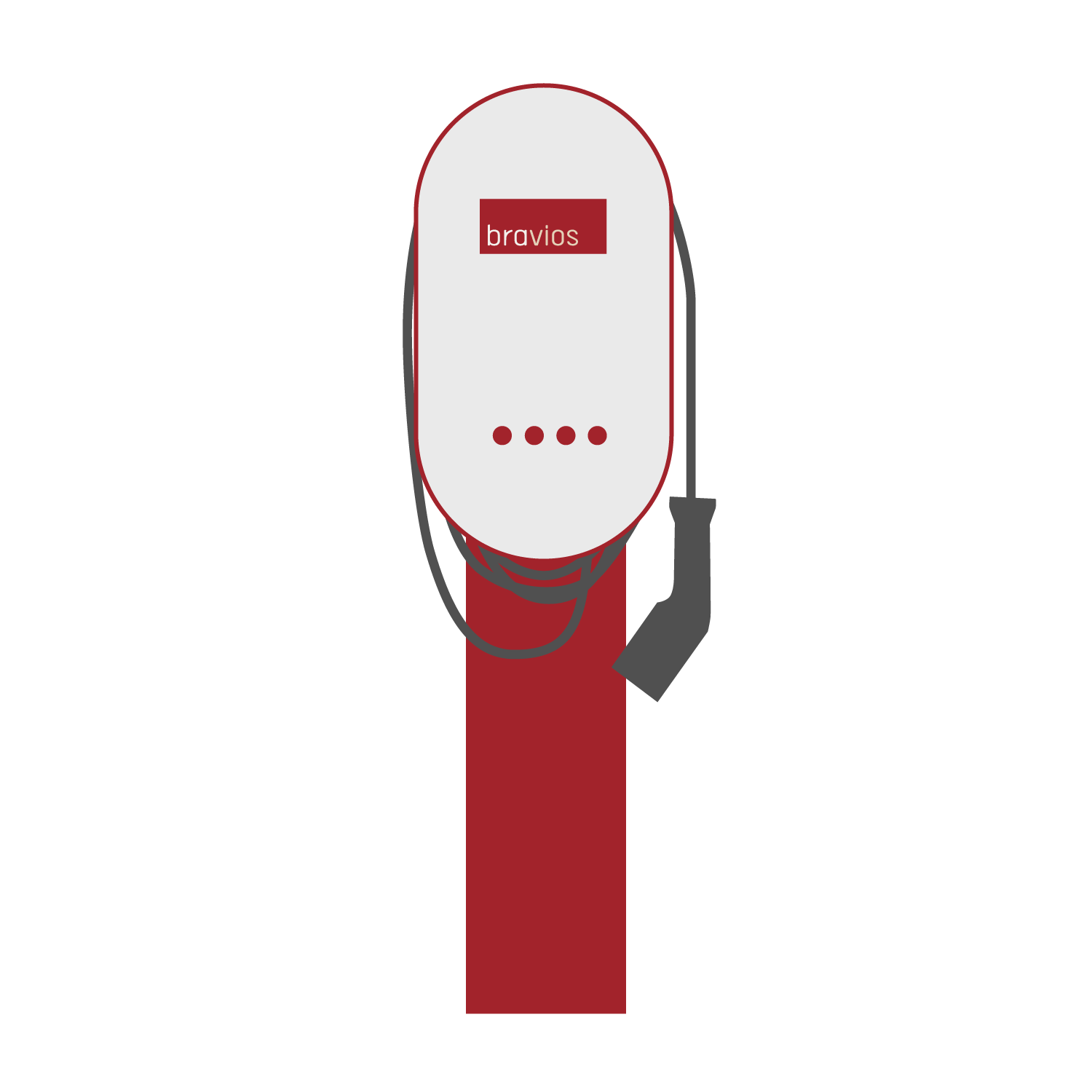  Wallbox-Standvoet FlexiMount Universal