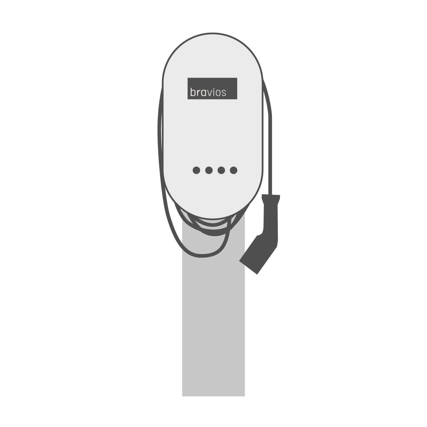  Wallbox-Standvoet FlexiMount Universal