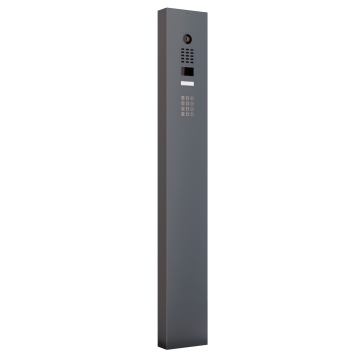 Intercomsysteem met standaard en Keypad module Smart Doorbird D1101KV  in antraciet
