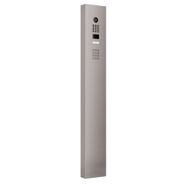 Intercomsysteem met standaard en Keypad module Smart Doorbird D1101KV  in RVS-look