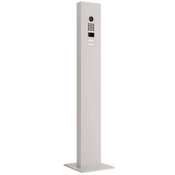 Intercomsysteem met standaard inclusief bodemplaat Smart for Two Doorbird D1102V  in wit