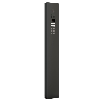 Intercomsysteem met standaard en Keypad module Smart for Two Doorbird D1102KV  in grafiet zwart