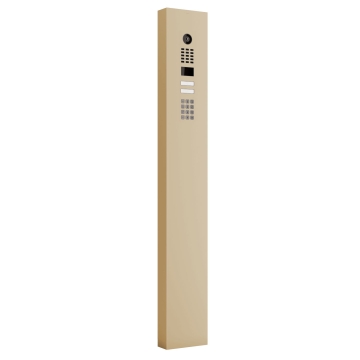 Intercomsysteem met standaard en Keypad module Smart for Two Doorbird D1102KV  in beige