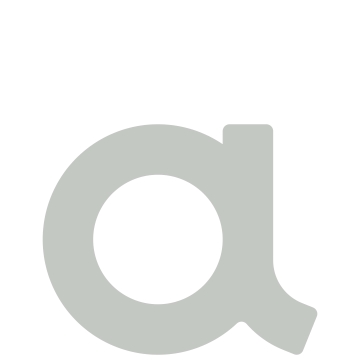 Zelf -adhesief huisnummer "a" - 40 mm lichtgrijs