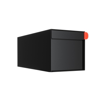 Brievenbus model Americano Zwart | Muur