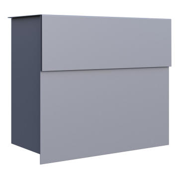 Brievenbus Molto in Grijs metallic