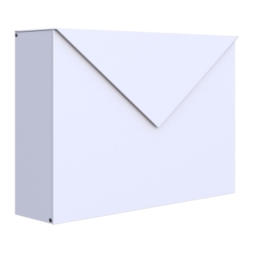 Brievenbus Letter Wit