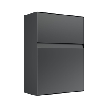 Brievenbus Leon Anthracite