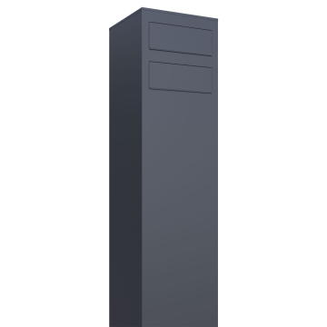 Brievenbus unit Monolith for Two in Antraciet