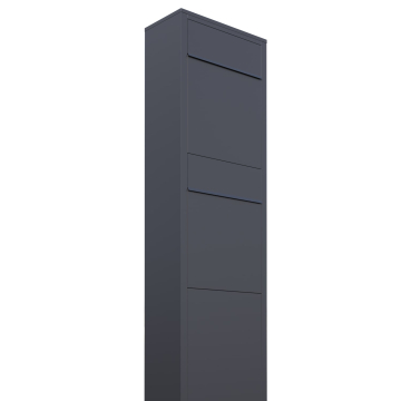 Brievenbus unit Big Box for Two in Antraciet