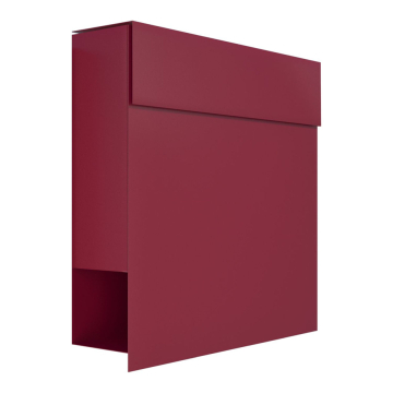 Brievenbus Manhattan in Rood