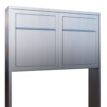 Brievenbus unit Base fror Two in RVS