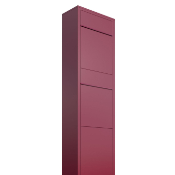 Brievenbus unit Big Box for Two in Rood