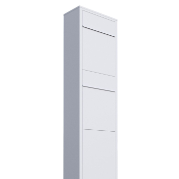 Brievenbus unit Big Box for Two in Wit