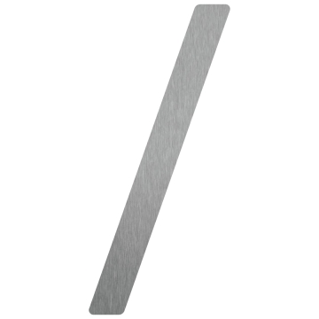 Zelf -adhesief teken Slash "/" - 76 mm RVS