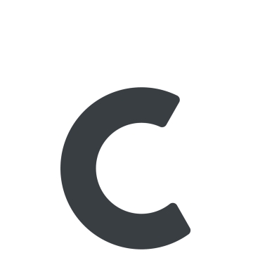 Zelf -adhesief huisnummer "c" - 40 mm in antraciet