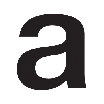 Letter ''a'' Zwart