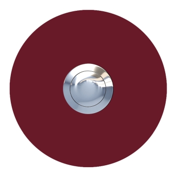 Deurbel rond Rood