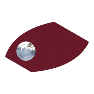 Deurbel trapeze Rood