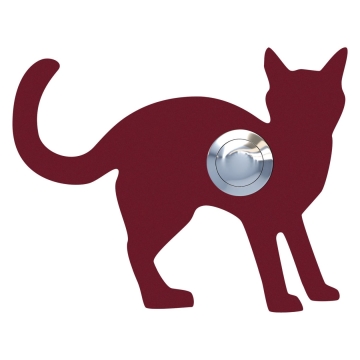 Deurbel Kat ''Leo'' Rood