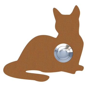 Deurbel Kat ''Kitty'' Okerbruin