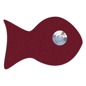 Deurbel vis Rood