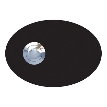 Deurbel Ellipse Zwart