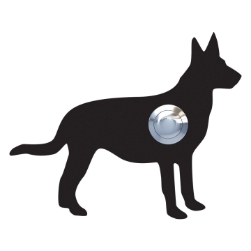 Deurbel Hond ''Emma'' Zwart