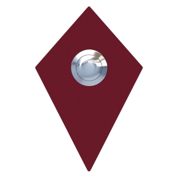 Deurbel diamant Rood