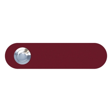 Deurbel cirkel Rood