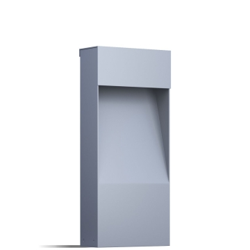 Buitenverlichting "Medium Bloc" Grijs Mettallic