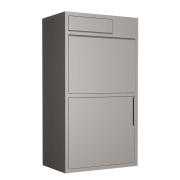 Pakketbox Wide Grijs Metallic