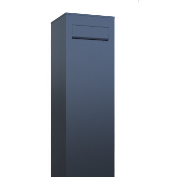 Vrijstaande brievenbus Monolith in Antraciet