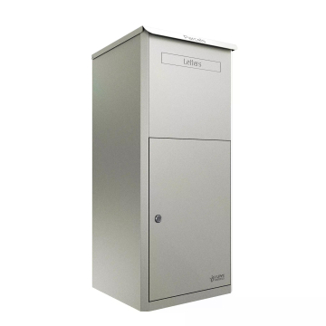 Pakketbrievenbus Brooklyn - Maat L in Kiezelgrijs