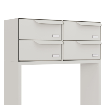 Brievenbus unit Rotterdam for Four in Wit