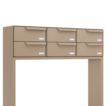Brievenbus unit Rotterdam for Six H in Beige