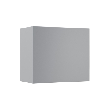 Wandlamp "Maxi Quarto" in Grijs Mettallic