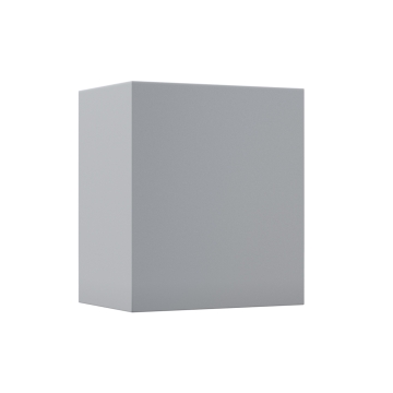 Wandlamp "Nano Quarto" in Grijs Mettallic