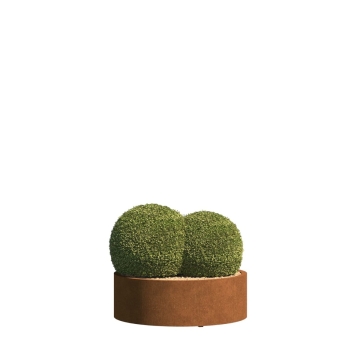 Bloempotten Siena Mini in rond