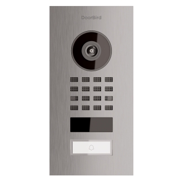 Inbouwdeurintercom Smart-IN Doorbird D1101V in roestvrij staal