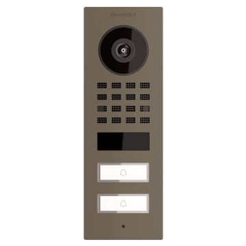 Opbouw deurintercom Smart-ON for TWO Doorbird  D1102V in beige grijs