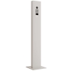 Intercomsysteem met standaard inclusief bodemplaat Smart Doorbird D1101V  in wit