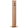 Intercomsysteem met standaard + bodemplaat met Keypad module Smart Doorbird D1101KV  in Bronzen uits
