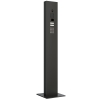 Intercomsysteem met standaard + bodemplaat en Keypad Smart for Two Doorbird D1102KV  in grafiet zwar