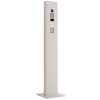 Intercomsysteem met standaard + bodemplaat en Keypad Smart for Two Doorbird D1102KV  in wit
