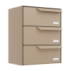 Brievenbus unit Amsterdam for Three in beige