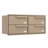 Inbouwbrievenbus Eindhoven for Four in Beige