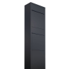 Brievenbus unit Big Box for Two in Zwart