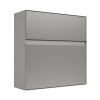Brievenbus Valencia in Grijs metallic