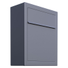 Brievenbus Base in Grijs metallic